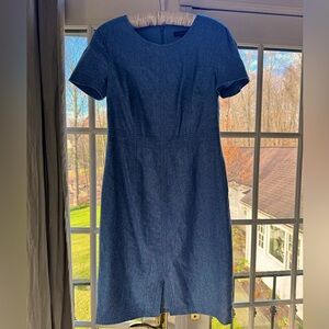 Blue Soft Banana Republic Work Dress Size 4
